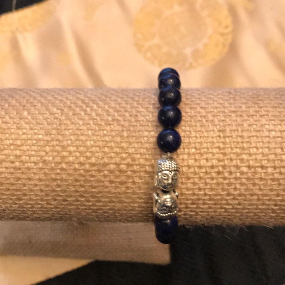 Beaded Buddha bracelet